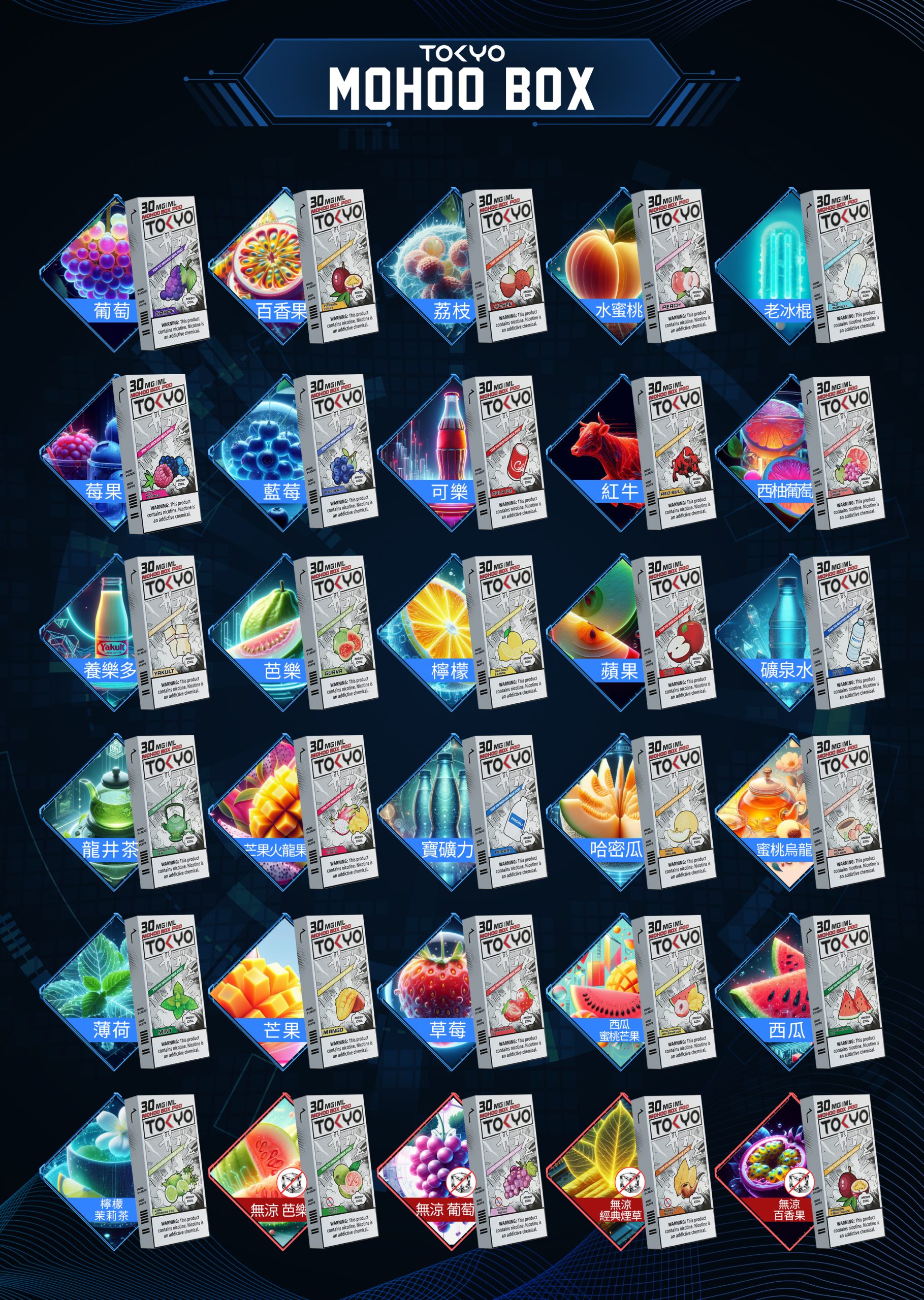 TOKYO MOHOO BOX 東京魔盒煙彈