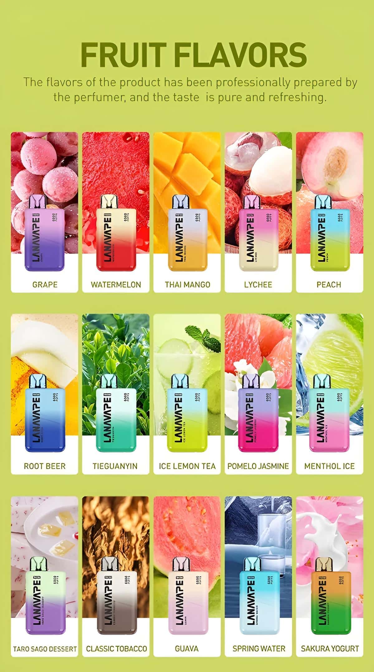 LANA 6000口 拋棄式