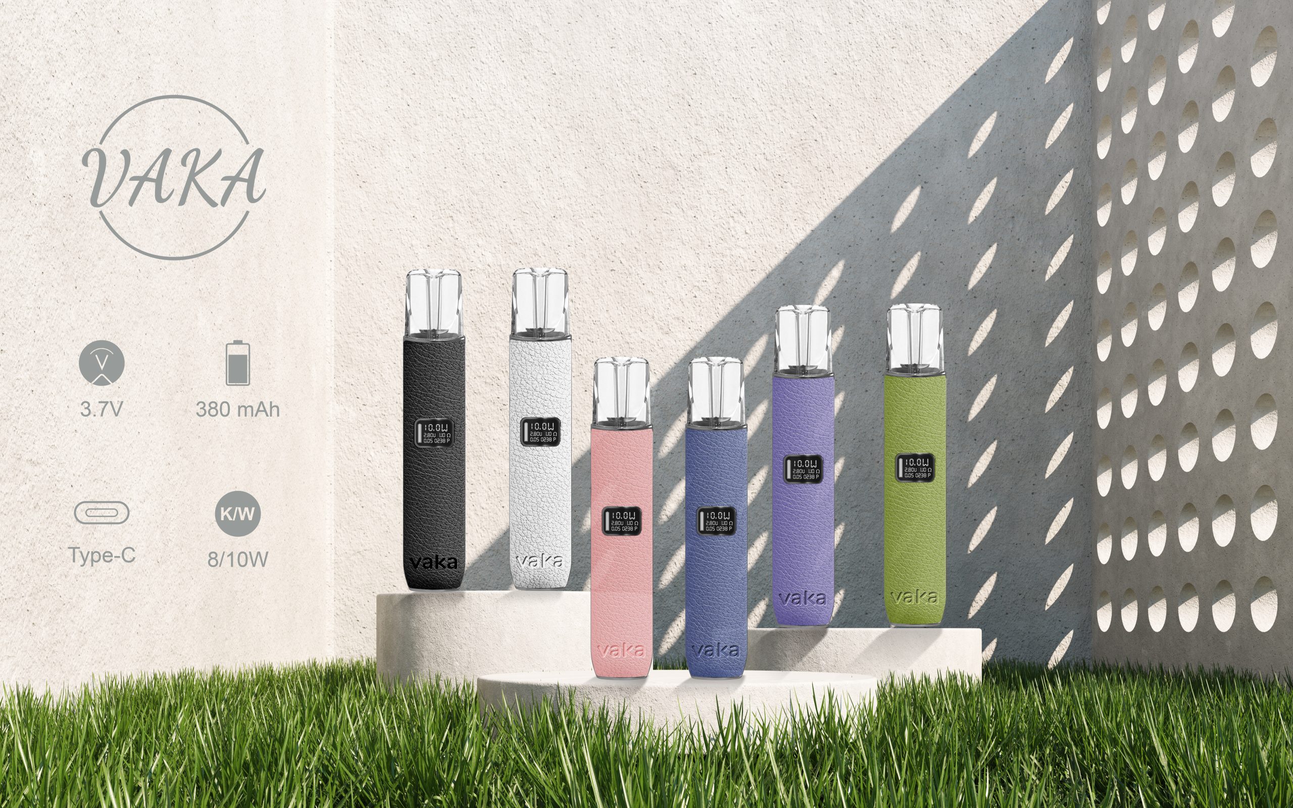 VAKA皮革款電子煙主機｜一代霧化器通配RELX悅刻與SP2S煙彈｜台灣電子煙批發 - 電子煙潮流商城