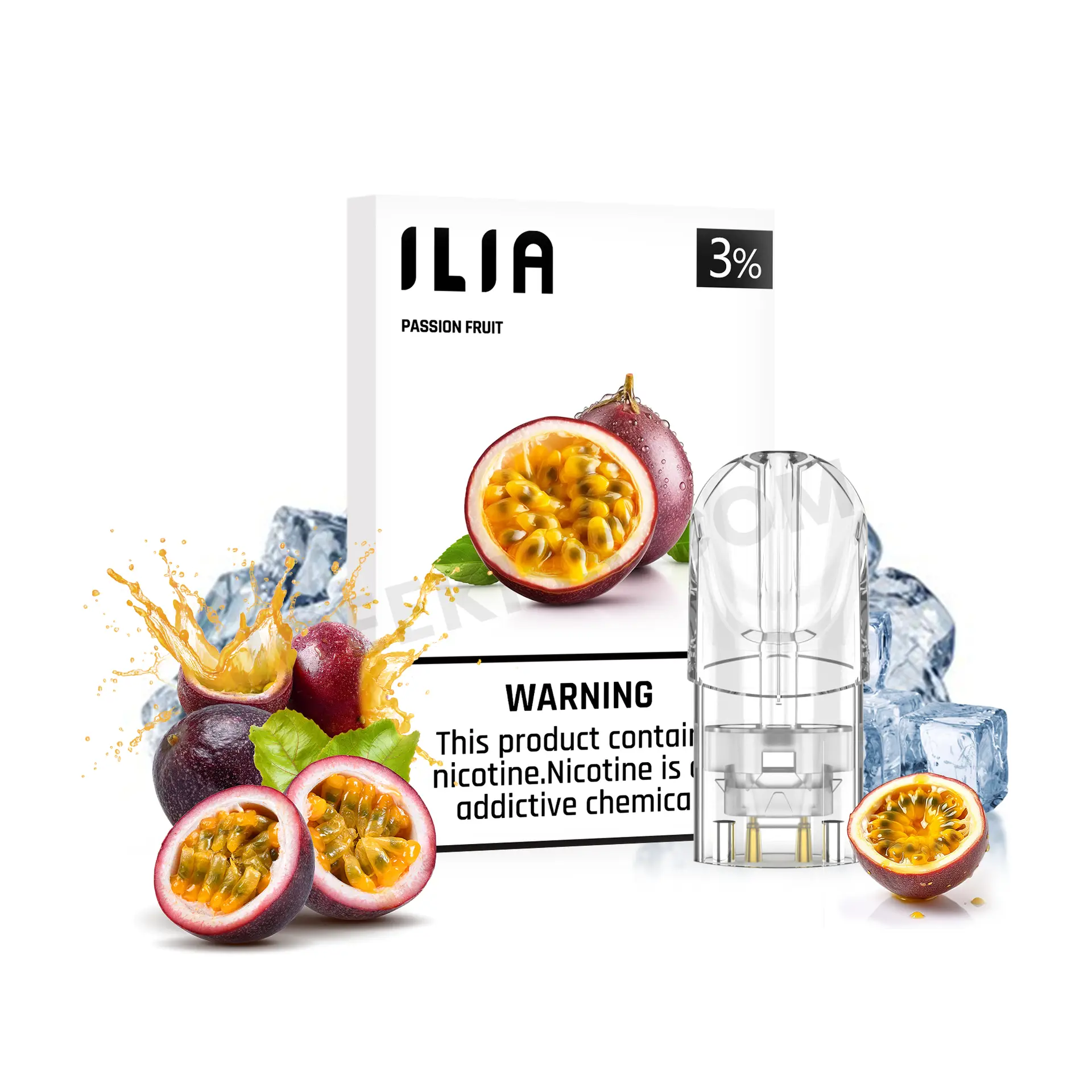 ILIA 一代電子煙煙彈｜2.5ML大容量｜3顆裝｜奢華品味・繽紛體驗 - 電子煙潮流商城